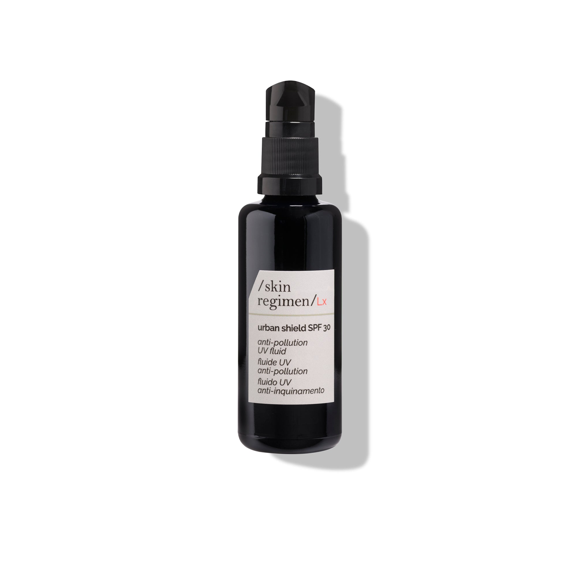 : SKIN REGIMEN LX URBAN SHIELD SPF30  Anti-pollutie UV-fluid bescherming<br> -
