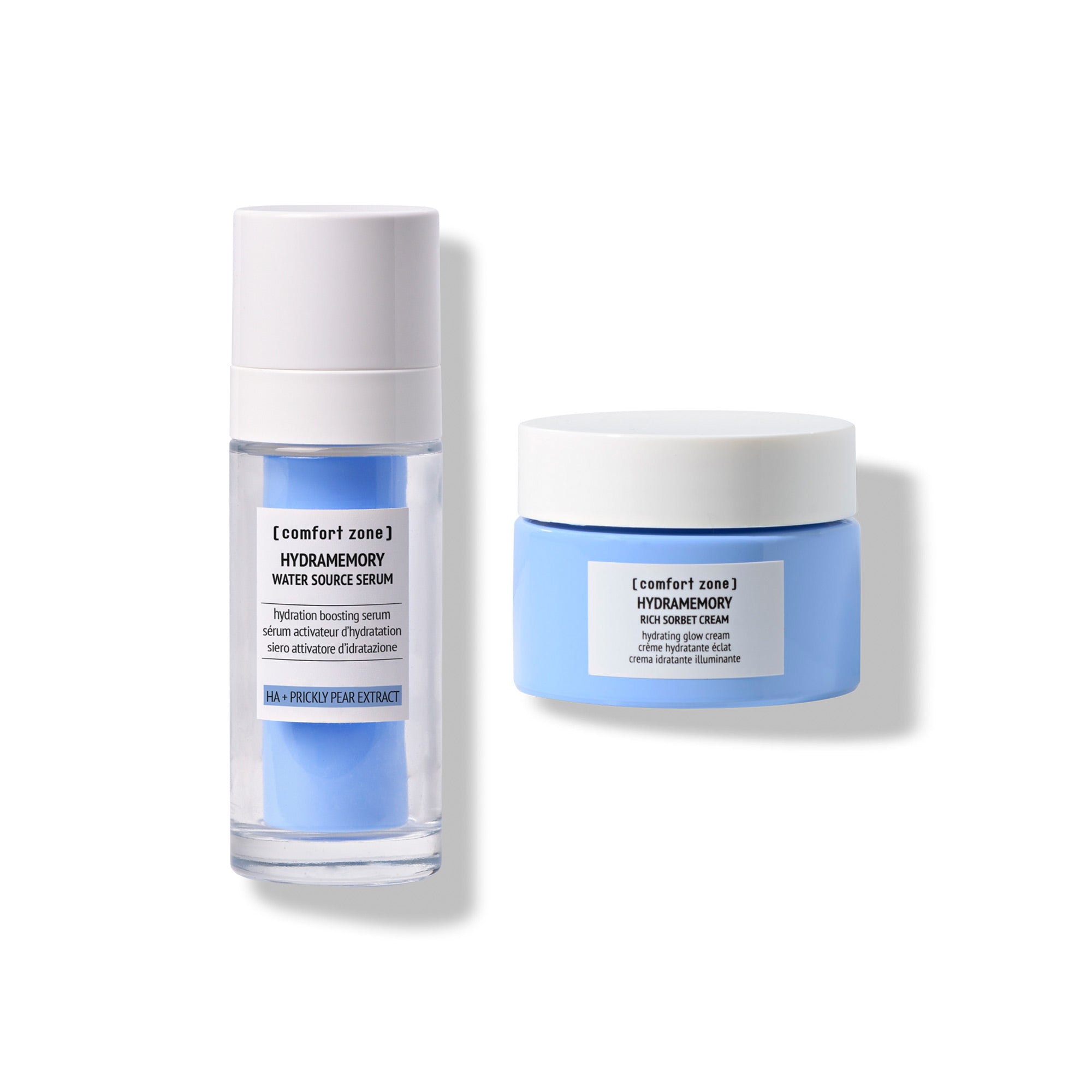: SET HYDRATION TO GO DUO  Hydraterend serum- en crèmeset -
